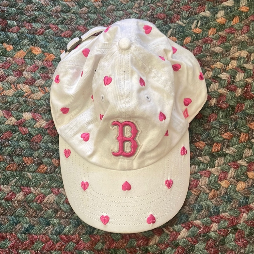 Kids Boston Red Sox Heart Baseball Cap